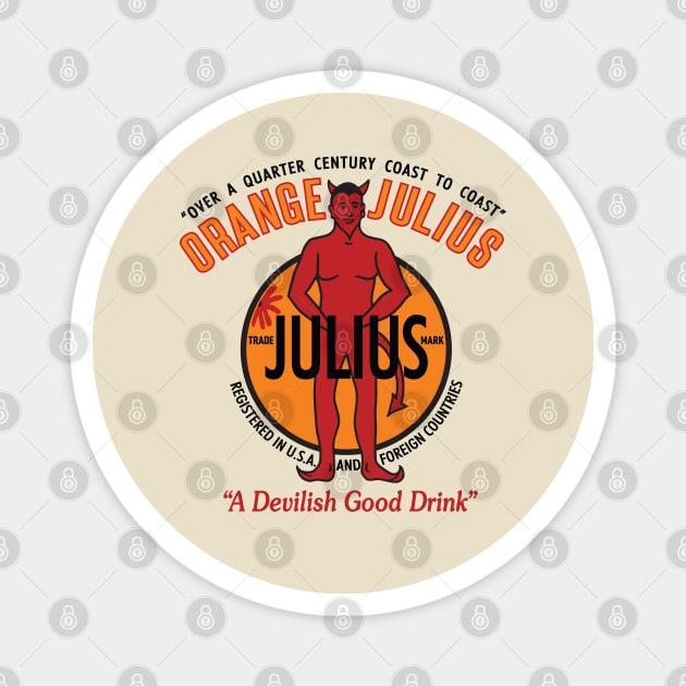 Orange Julius Magnet by Chewbaccadoll